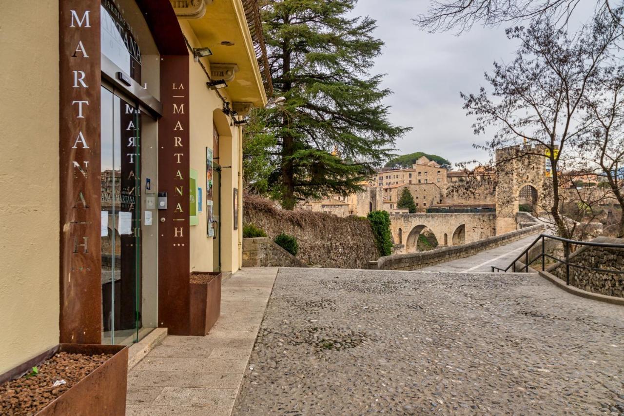 Hotel Els Jardins De La Martana à Besalú Extérieur photo