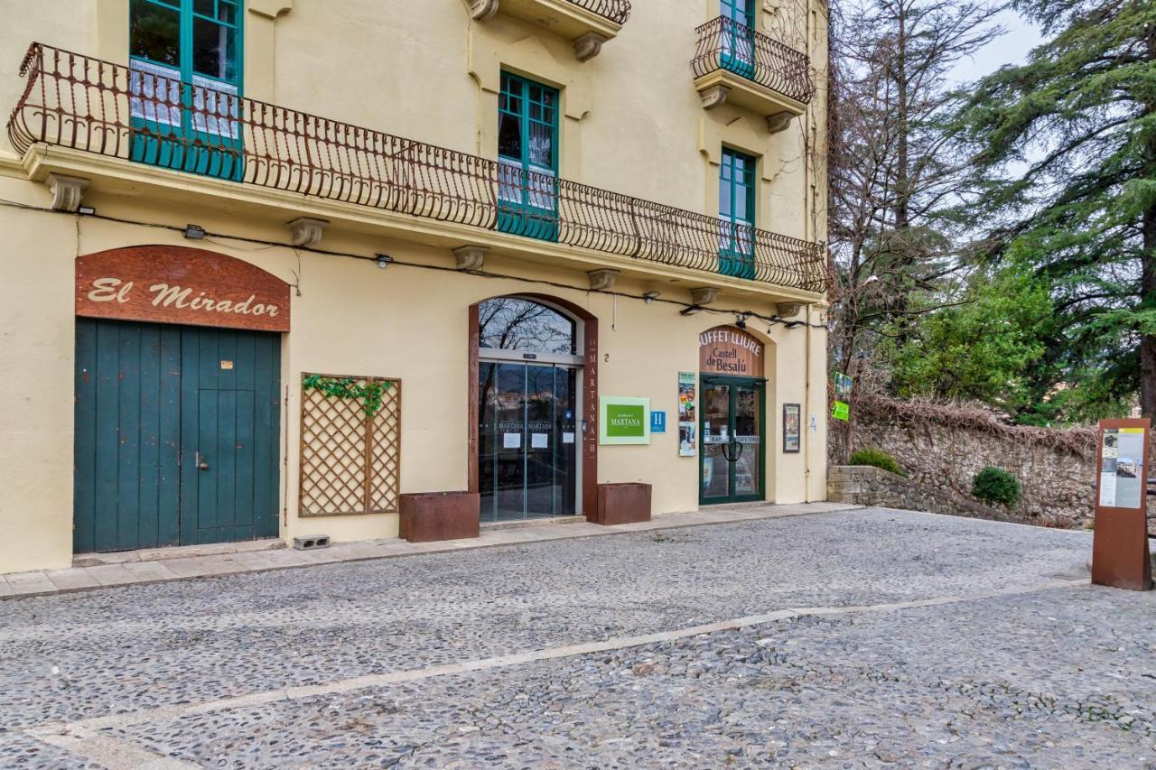 Hotel Els Jardins De La Martana à Besalú Extérieur photo